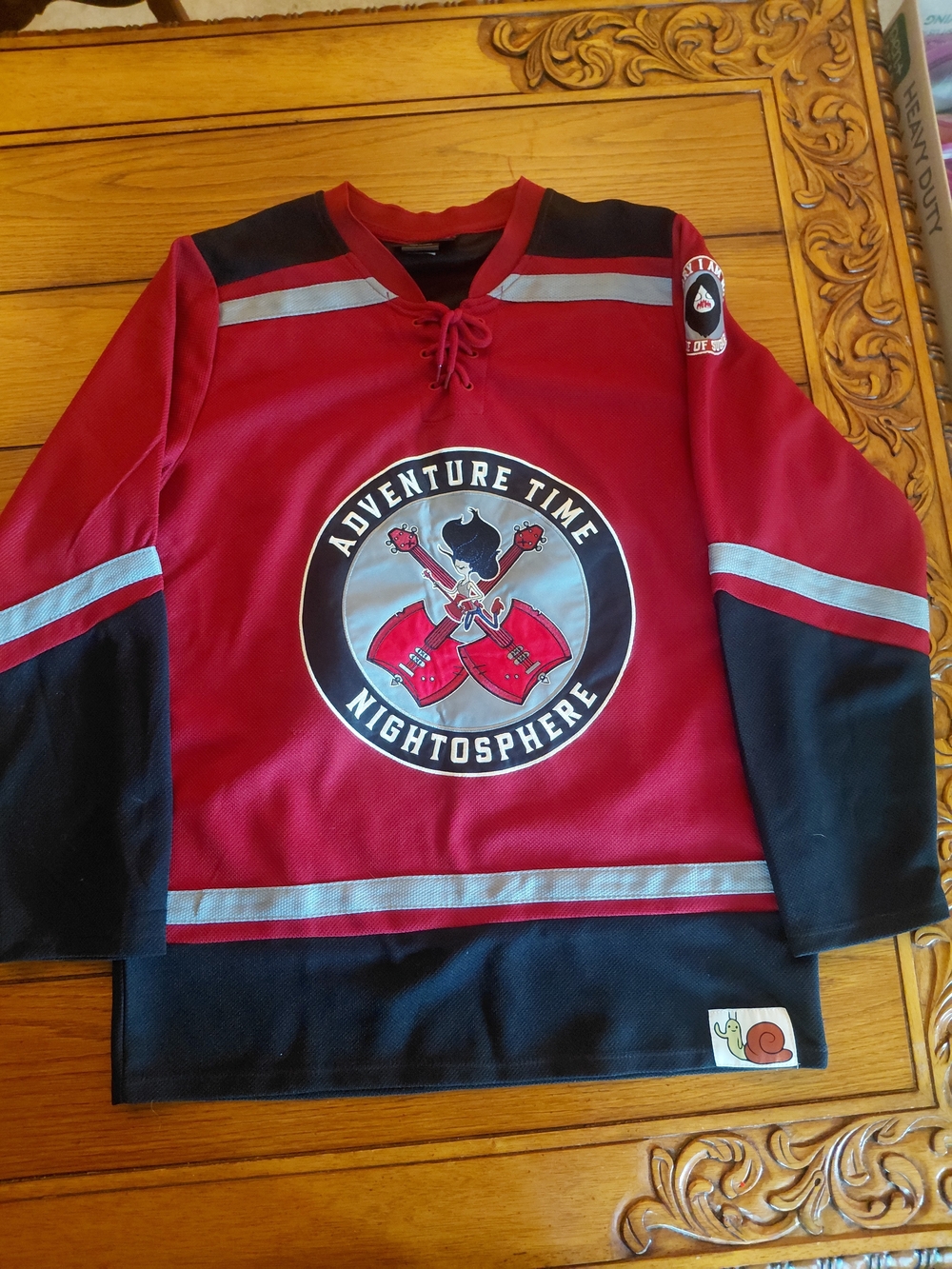 Cartoon Network Adventure Time Marceline Nightosphere Hockey Jersey